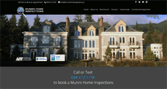 Desktop Screenshot of munrohomeinspections.ca